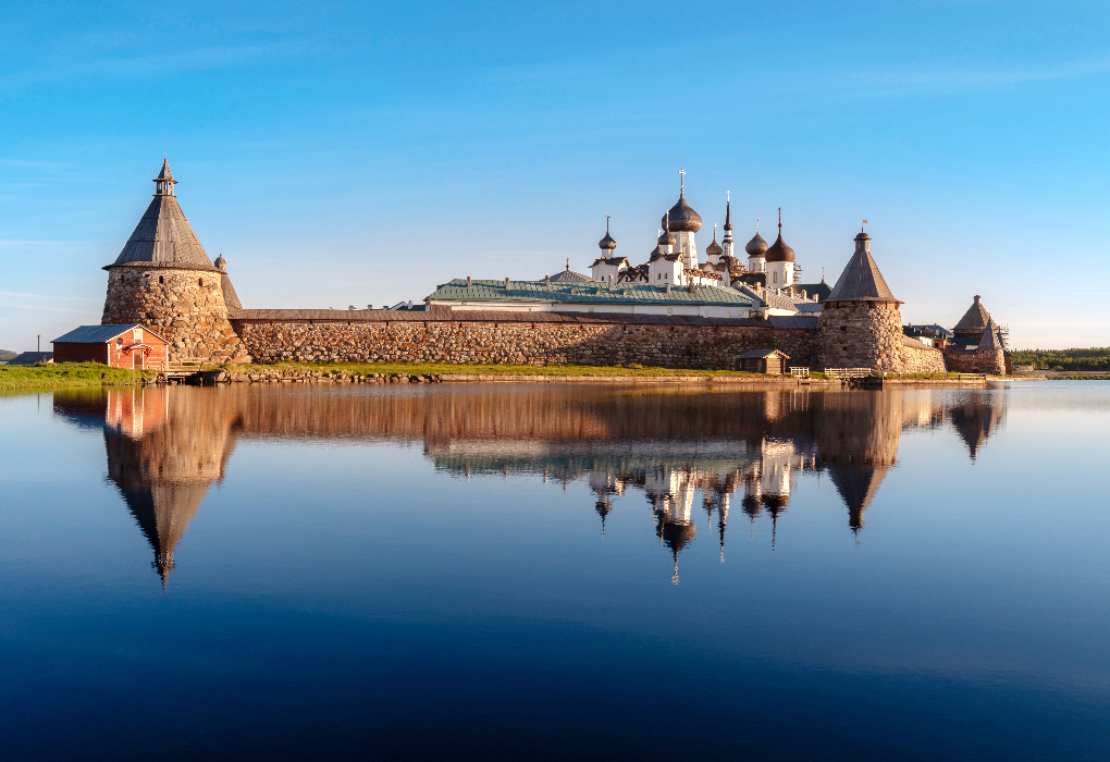 Соловецкие острова водопад